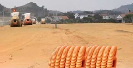 cao tốc bắc nam ống nhựa xoắn hdpe ospen
